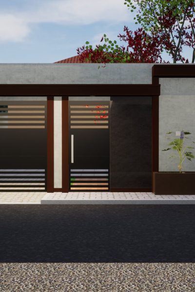 Frente Casa Projeto Residencial